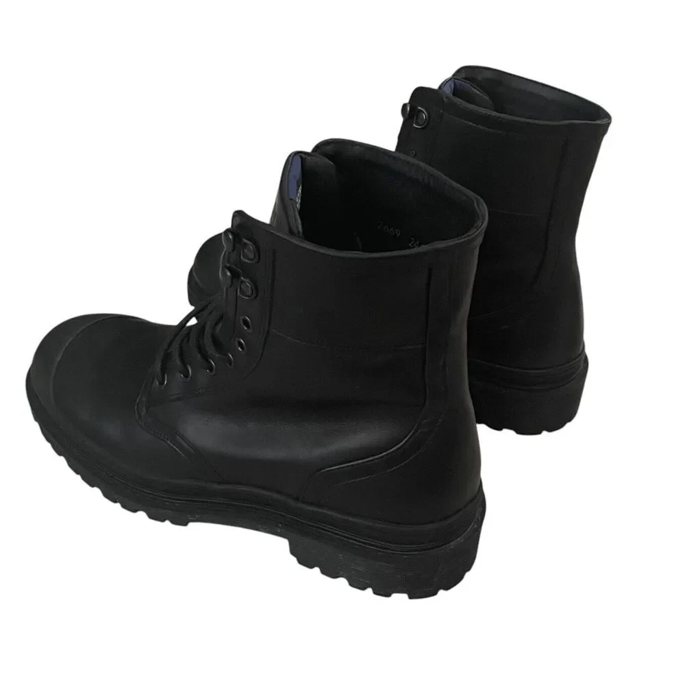 Allen Edmonds Mens Sz 10 The Ranger Storm Trekker Waterproof Black Leather Boots